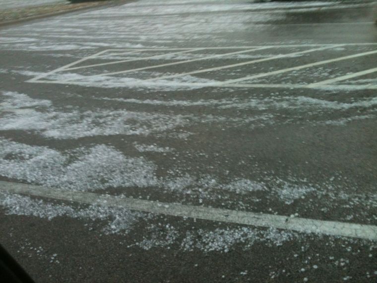 Hail storm